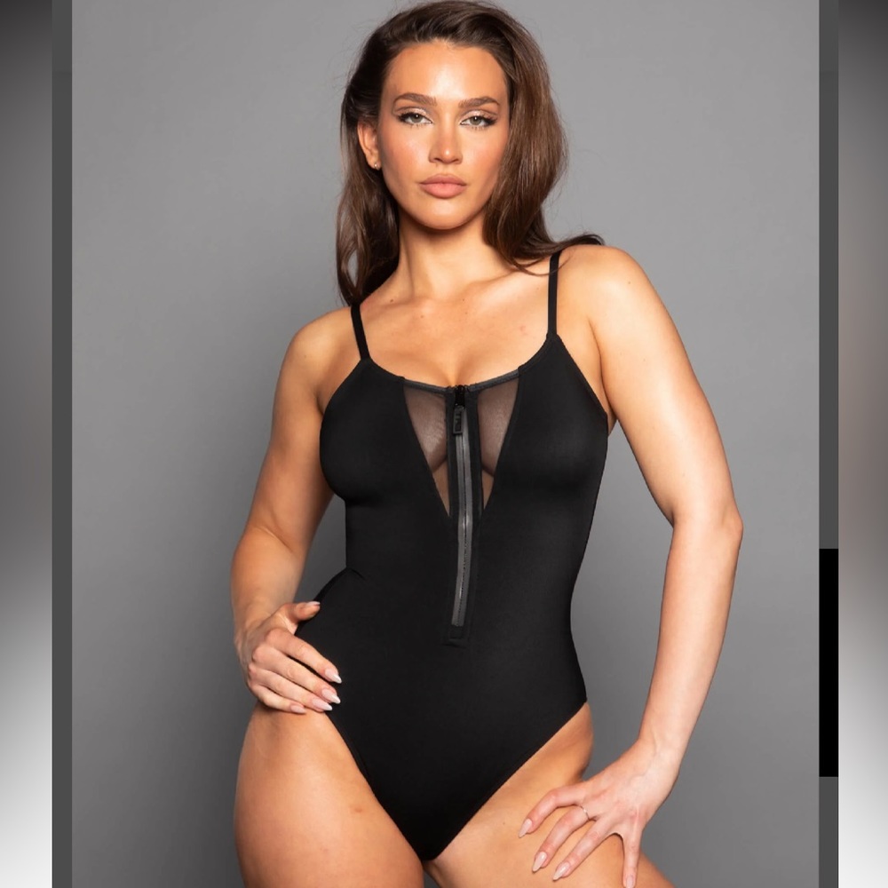 TA3 SWIM Zippy Lace Back One Piece